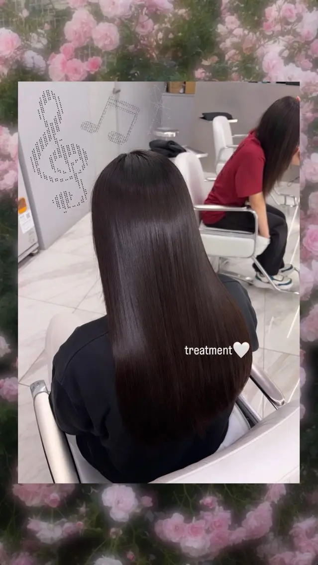 ロング トリートメント cocoyu / 艶カラー🪽‪のヘアスタイル