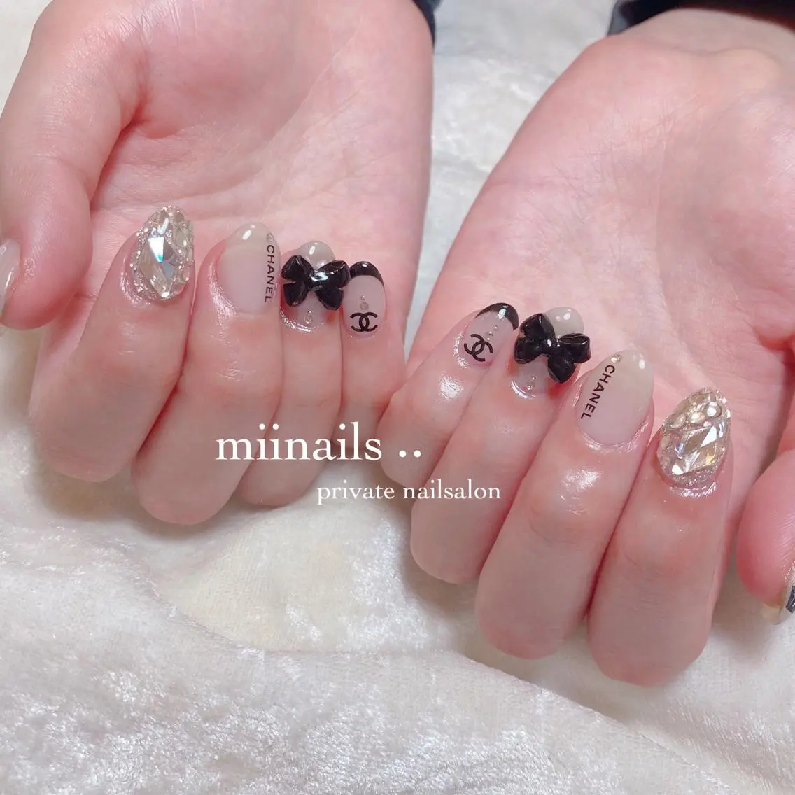 ネイル 韓国ネイル ワンホンネイル ハンドネイル nailsalon miinailsのネイルデザイン