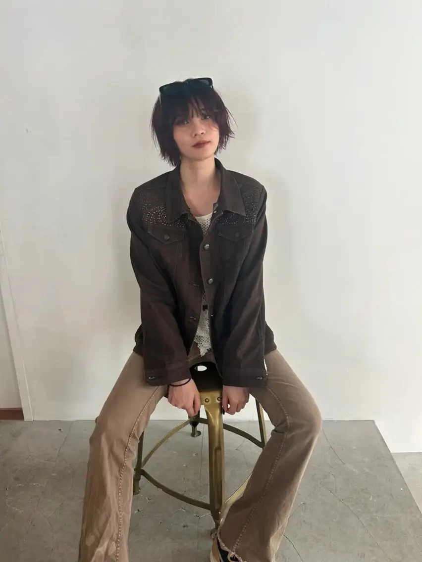 カラー かがやしづ ⭐️カラーモデルのヘアスタイル