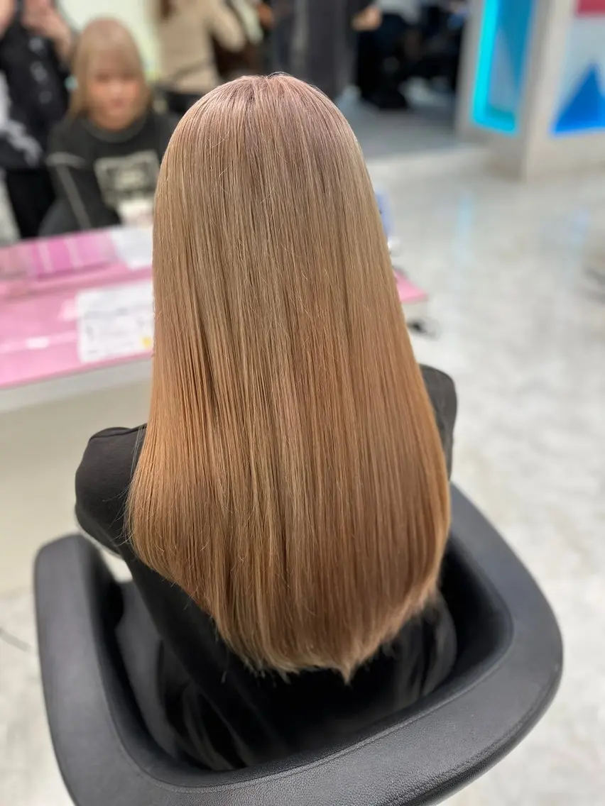 ロング カラー ヘアアレンジ ヘアカラー トリートメント ヘアセット 🧸ミルクティー特化 🧸MASAKIのヘアスタイル