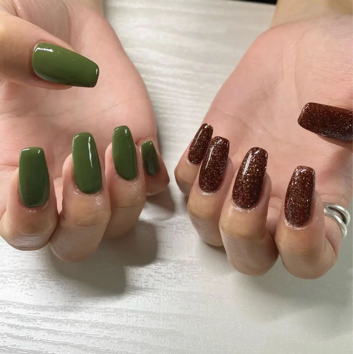 ハンド🙆‍♀️新規ワンカラー！２色まで追加OK🙆‍♀️の写真