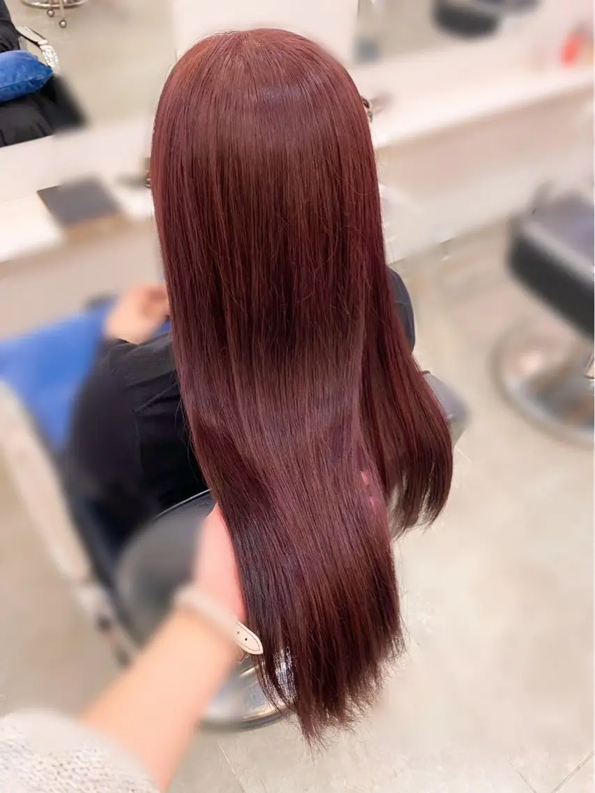 ロング カラー ParveMix シンザトユヅキのヘアスタイル