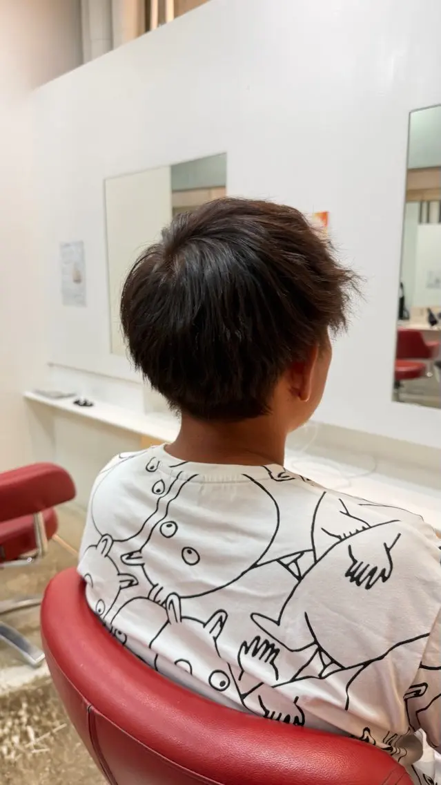 メンズ ヘアカラー かわしま ゆずかのヘアスタイル