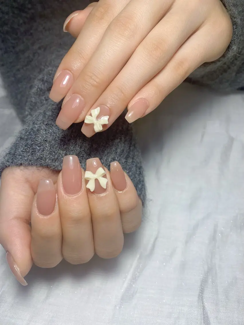 ネイル アートネイル フレンチネイル ジェルネイル グラデーション 韓国ネイル Nail Salon kihi大塚店のネイルデザイン