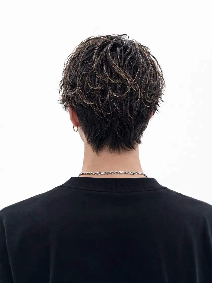 ミディアム カラー パーマ メンズ カット ヘアカラー 💎Dia/響華🎨 メンズカット/カラーのヘアスタイル