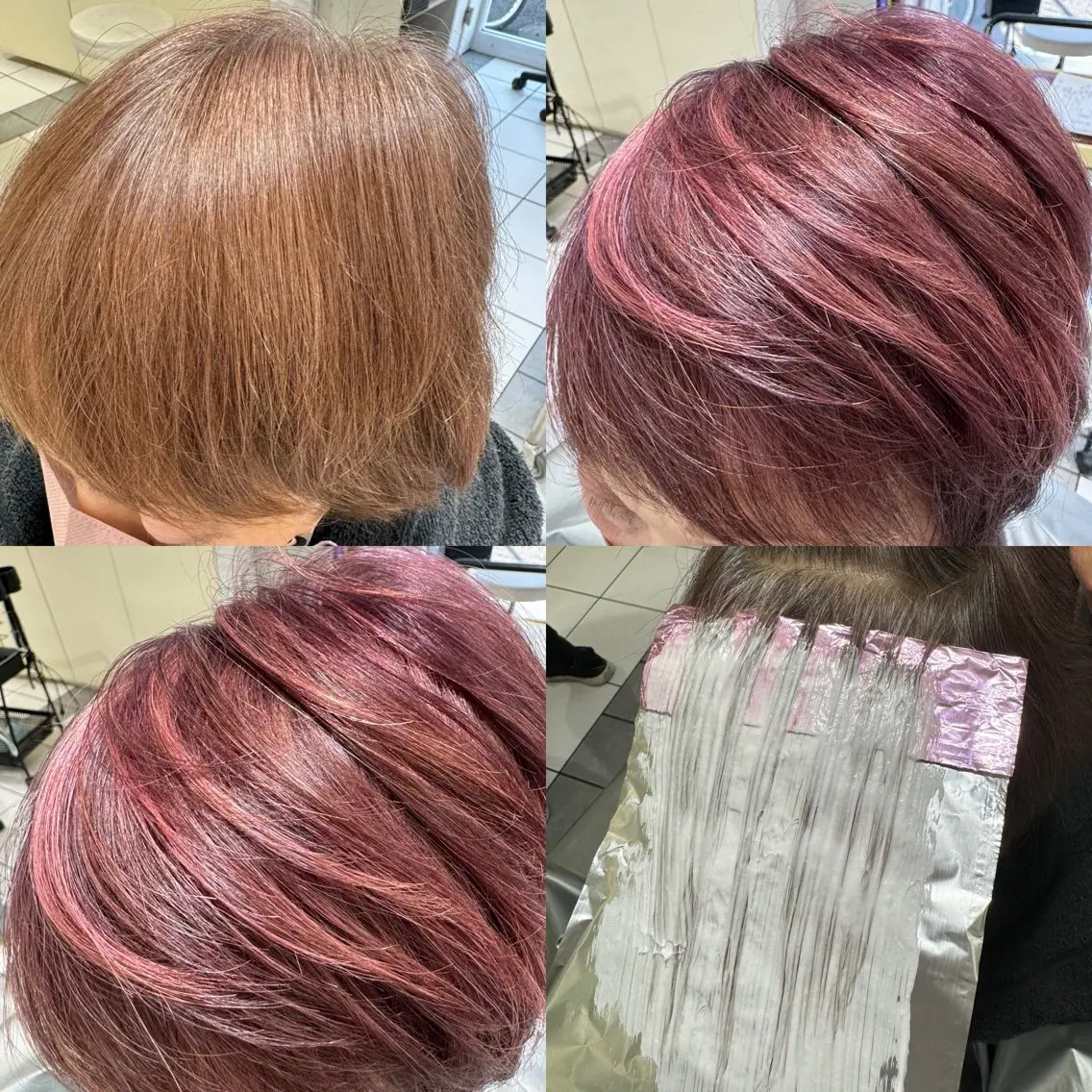 ショート カラー デザインカラー ダブルカラー ハイライトカラー ハイライト 髪質改善 茅ヶ崎 IHHI✂️⸒⸒堀のヘアスタイル