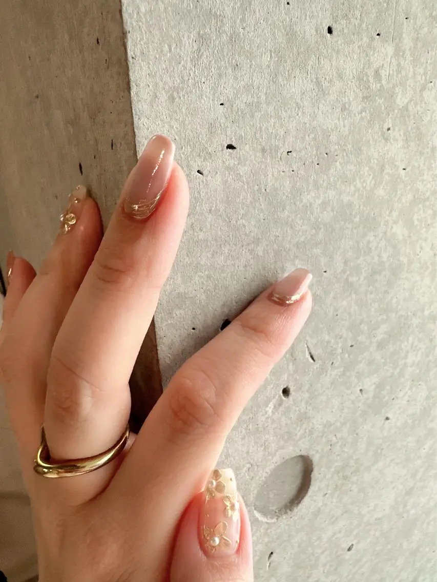 ネイル マグネットネイル ミラーネイル ハンドネイル en nail MEGUMIのネイルデザイン