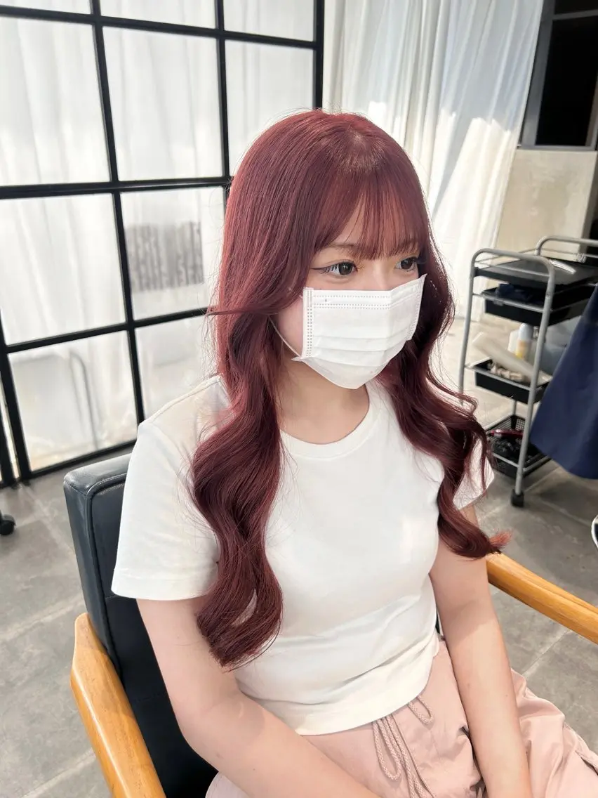ロング カラー newi梅田🫧韓国 ヘア🫧sakiのヘアスタイル