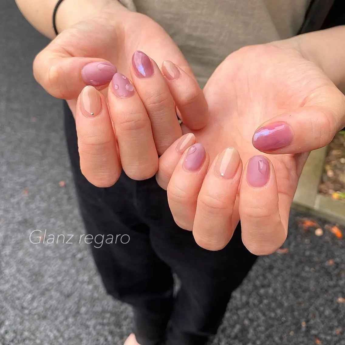 ネイル Glanz regaroのネイルデザイン