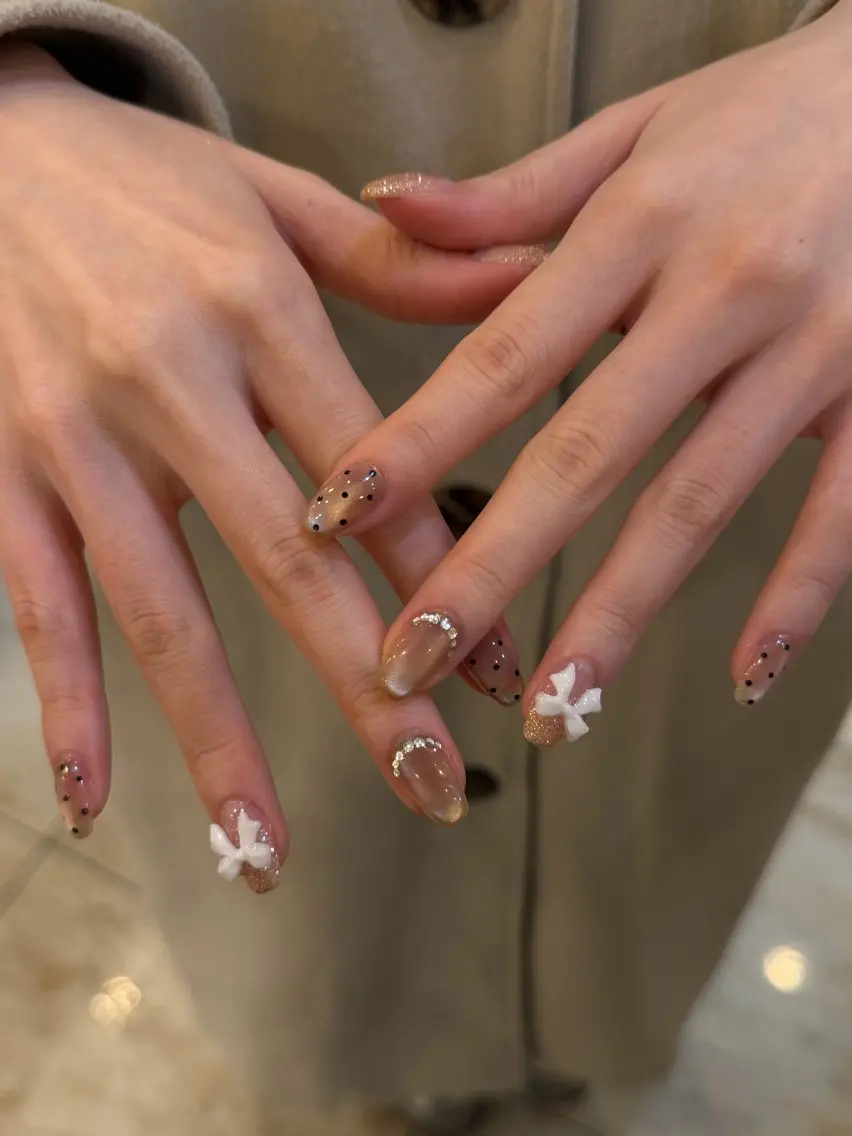 ネイル ハンドネイル 🦋Tink🦋 asukaのネイルデザイン