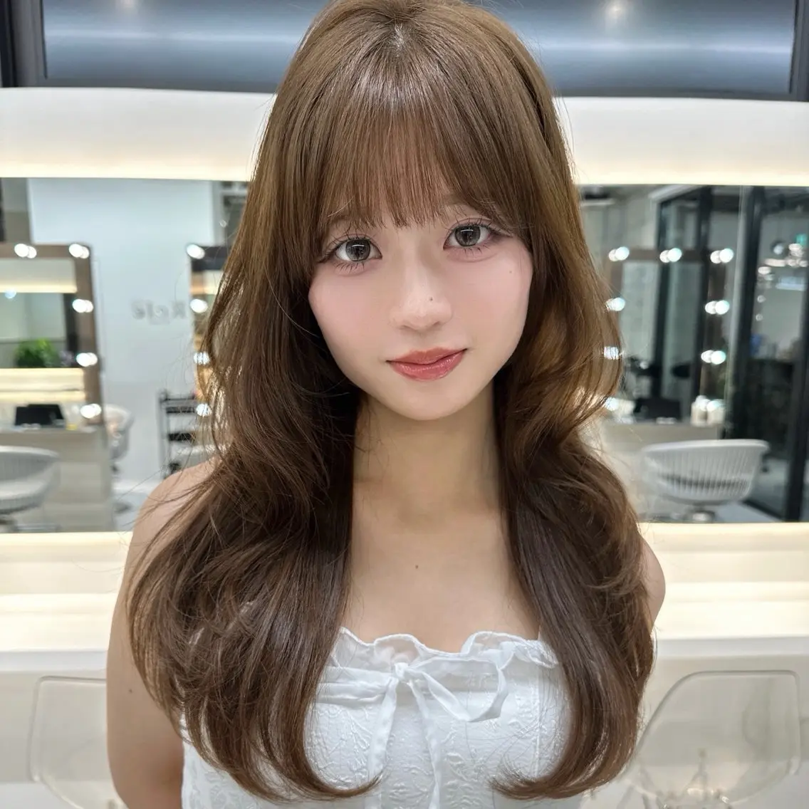 ブリーチ無しダブルカラー+クイックトリートメントの写真