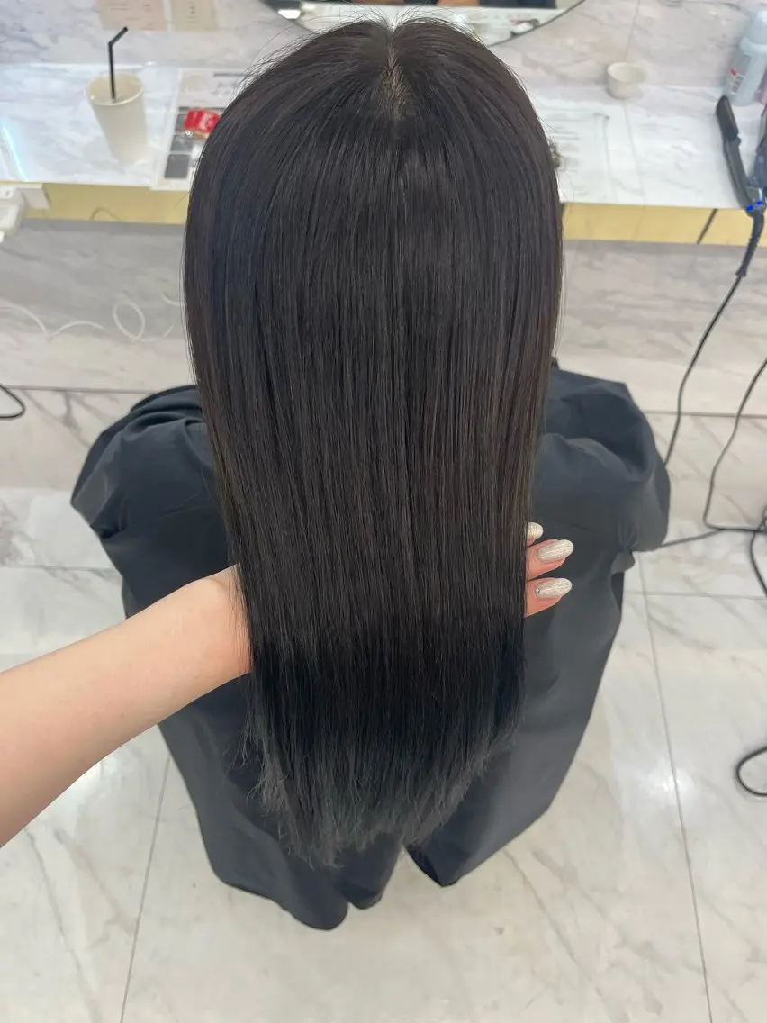 カラー 韓国ヘア🇰🇷🤍 Ruri루리🫧のヘアスタイル