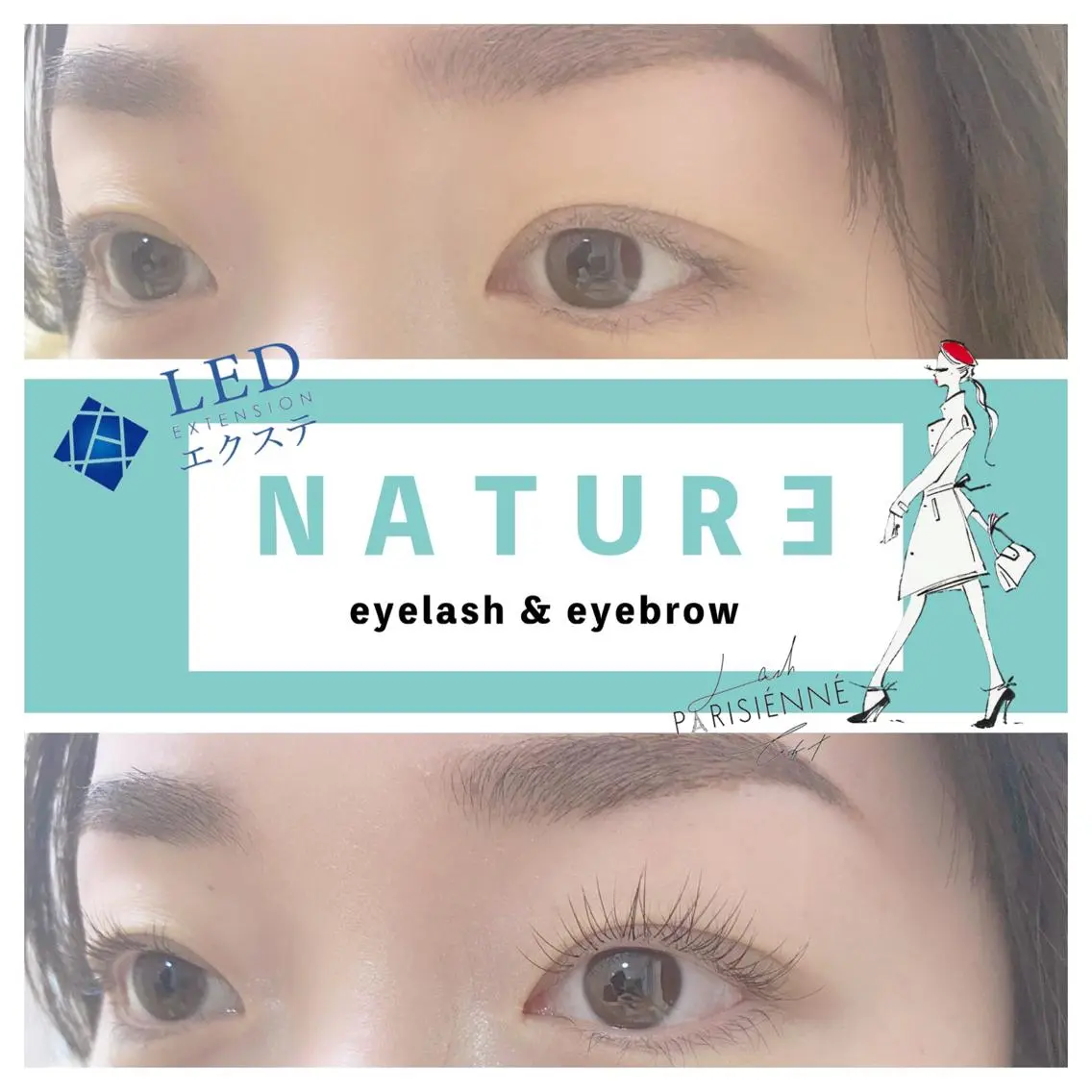 マツエク・マツパ NATURE MIYUのマツエク・マツパデザイン