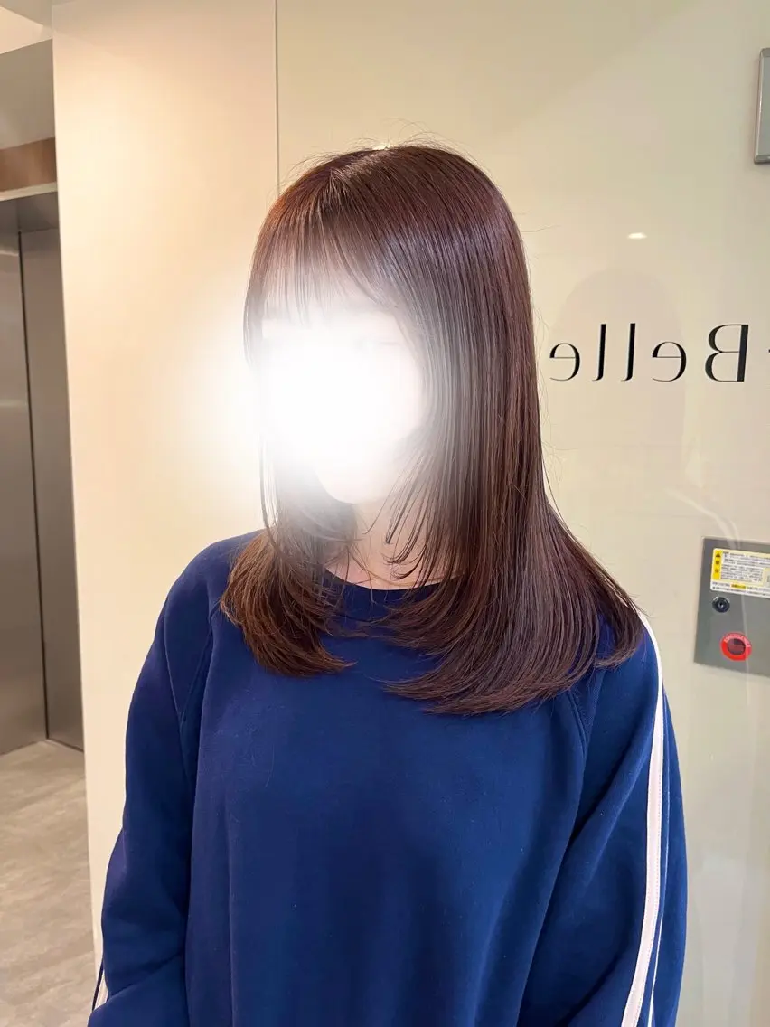 ロング レイヤーカット saya🦢メンズ /ショートカットのヘアスタイル
