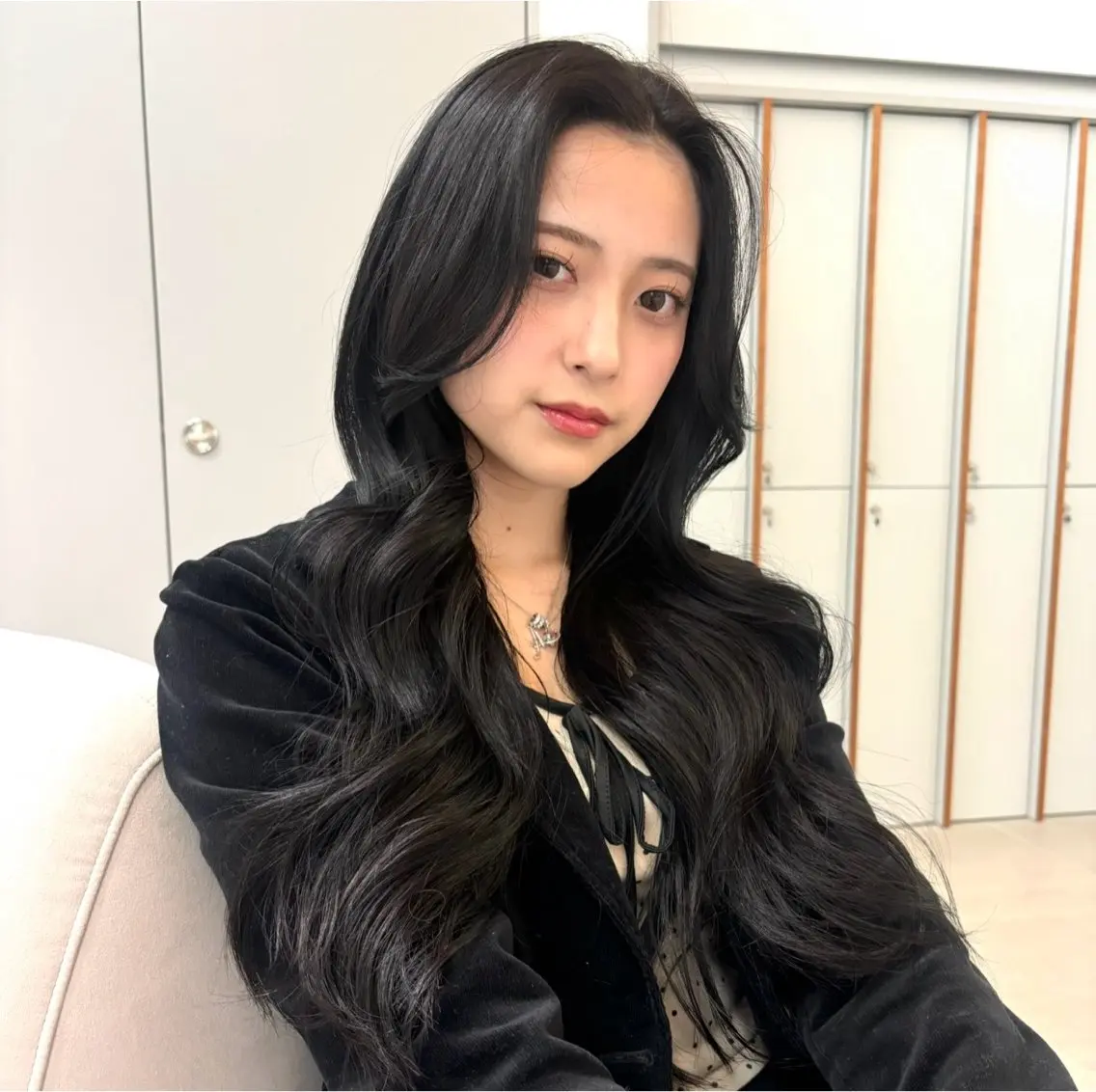 カラー 髪質改善 ヘアカラー トリートメント 🪺透明感カラー/ ブリーチ/カエデ🪺のヘアスタイル