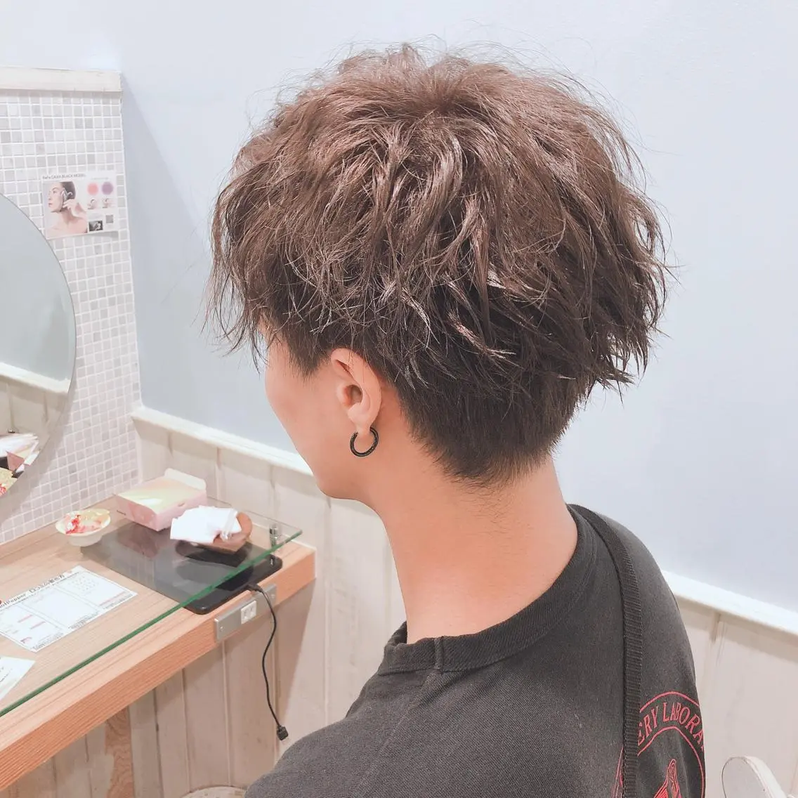 【平日メンズ限定🔥】カット+カラーの写真