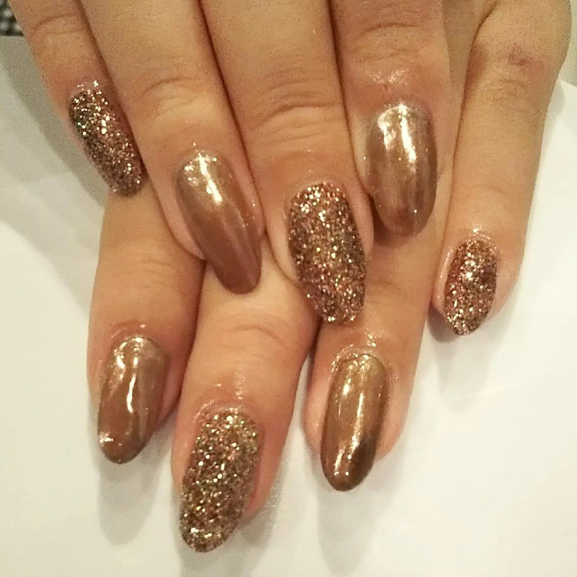 ネイル ミラーネイル ハンドネイル private salon mieのネイルデザイン