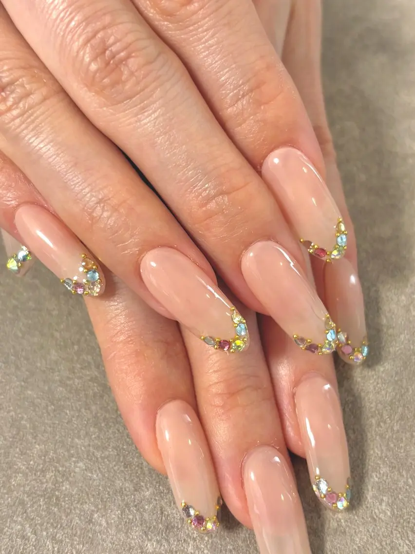 ネイル ネイルチップ ブライダルネイル ハンドネイル Nails by MILKのネイルデザイン