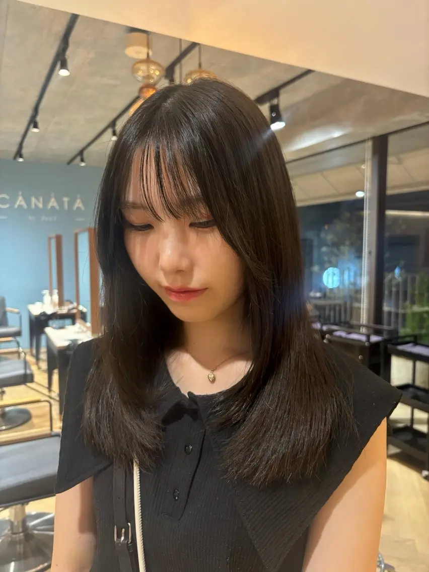 レディースカット💇‍♀️ミディアムの写真