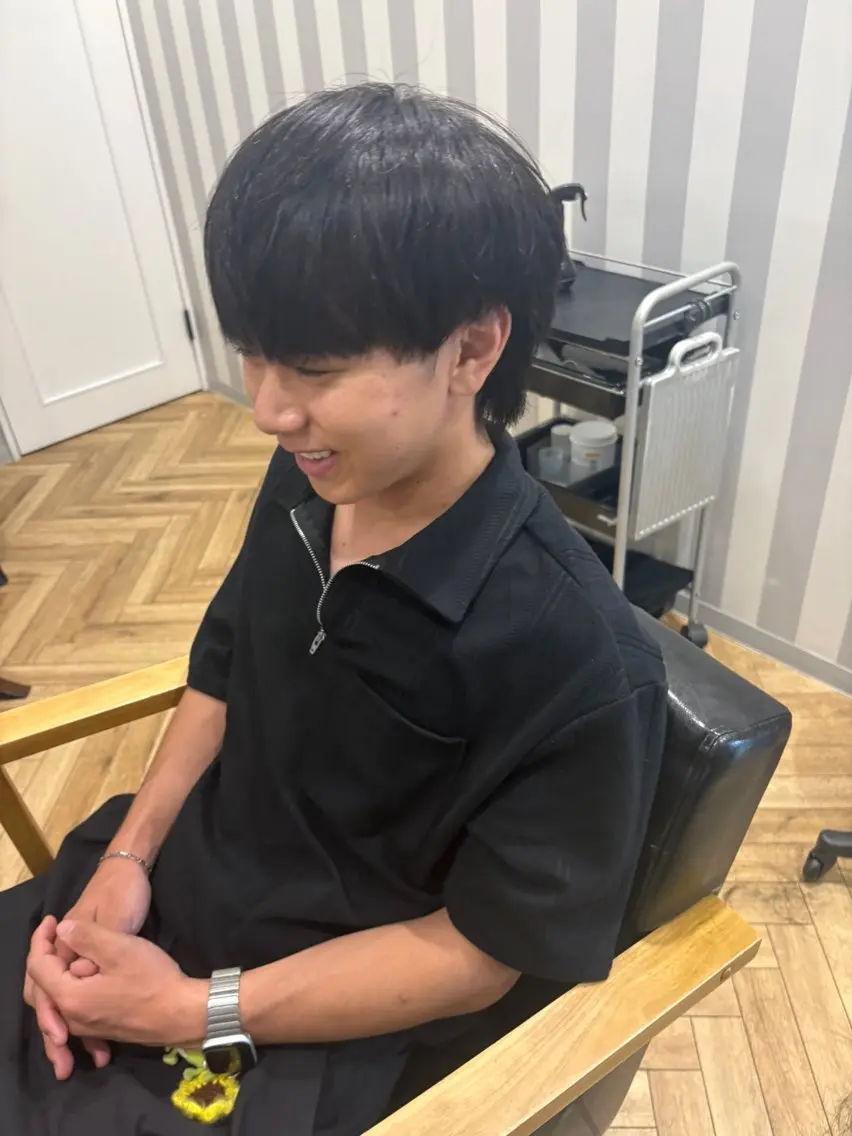 メンズ カット ヘアカラー 小堀 いぶきのヘアスタイル