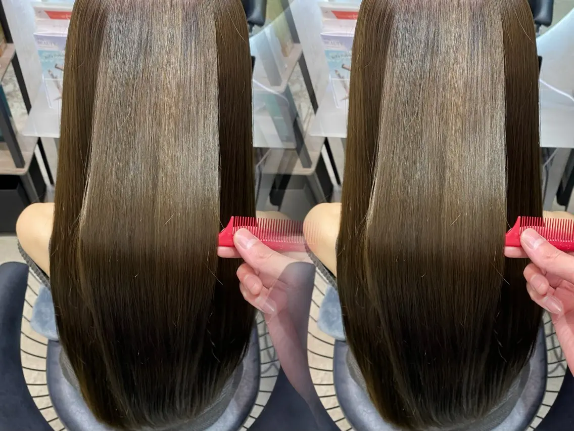 ロング カラー 髪質改善 トリートメント カット ヘアカラー トリートメント レイヤー×髪質改善✨ 渋谷/佐藤侑哉のヘアスタイル