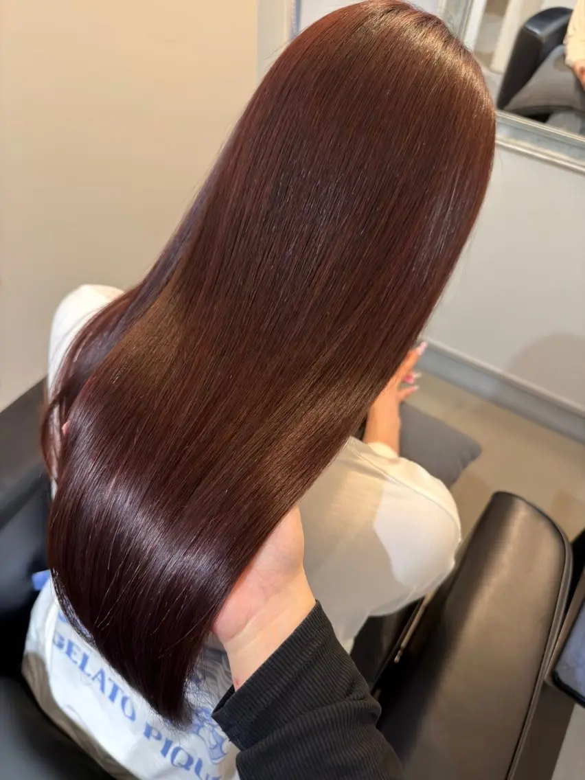 ロング カラー 髪質改善 トリートメント カット ヘアカラー トリートメント 錦糸町個室/髪質改善 専門店🤍マエストロのヘアスタイル
