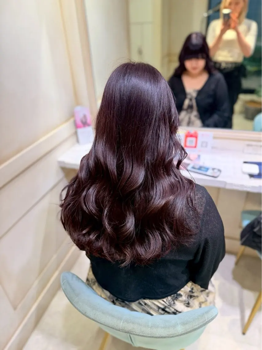 カラー ヘアカラー トリートメント 透明感ツヤカラー/ ゆうな💙のヘアスタイル