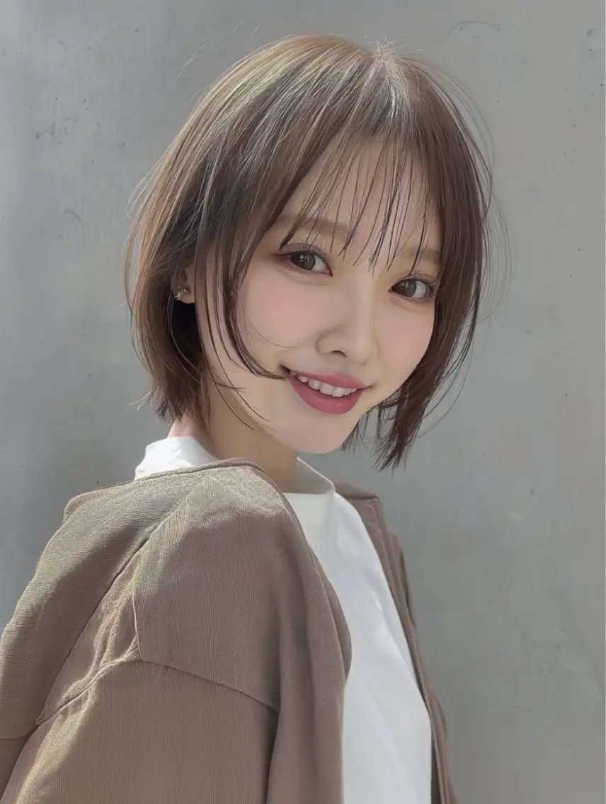 ショート ボブ/ ミディアムKOUGAのヘアスタイル