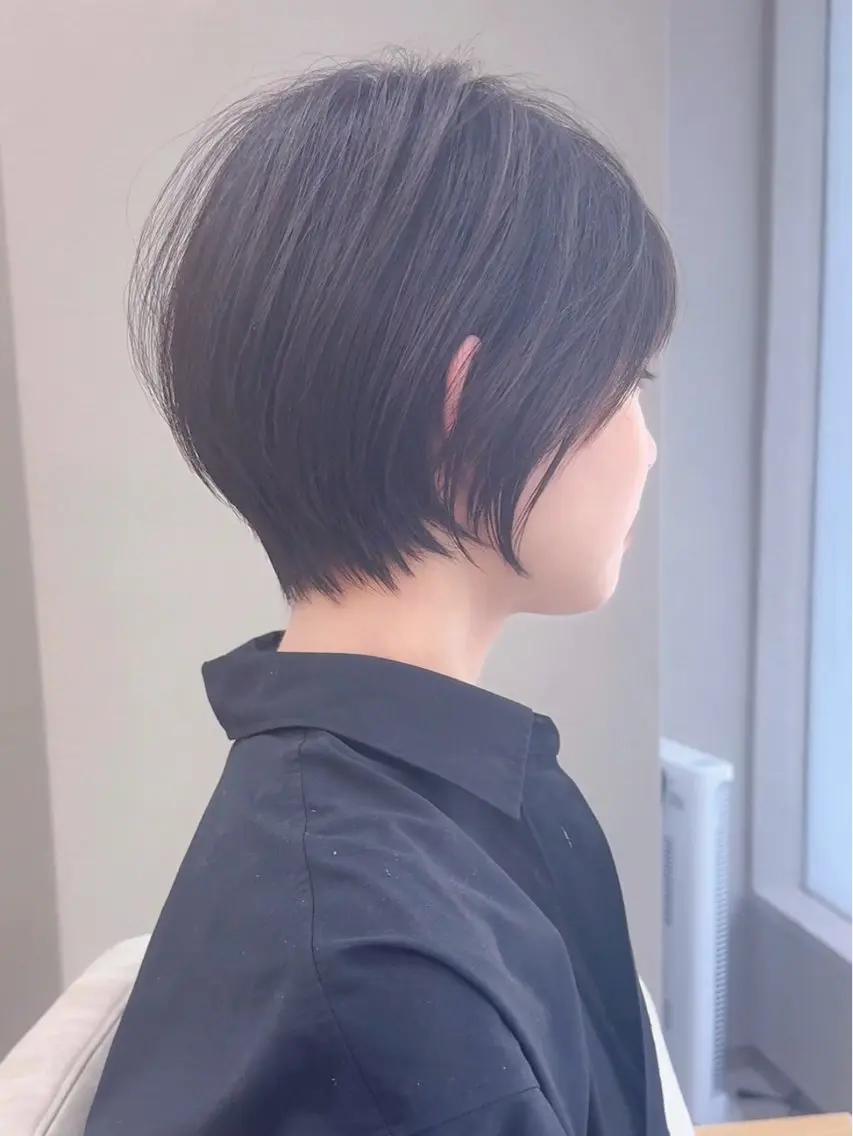 ショート カット 縮毛矯正 トリートメント ショート/レイヤー /札幌/小山内のヘアスタイル
