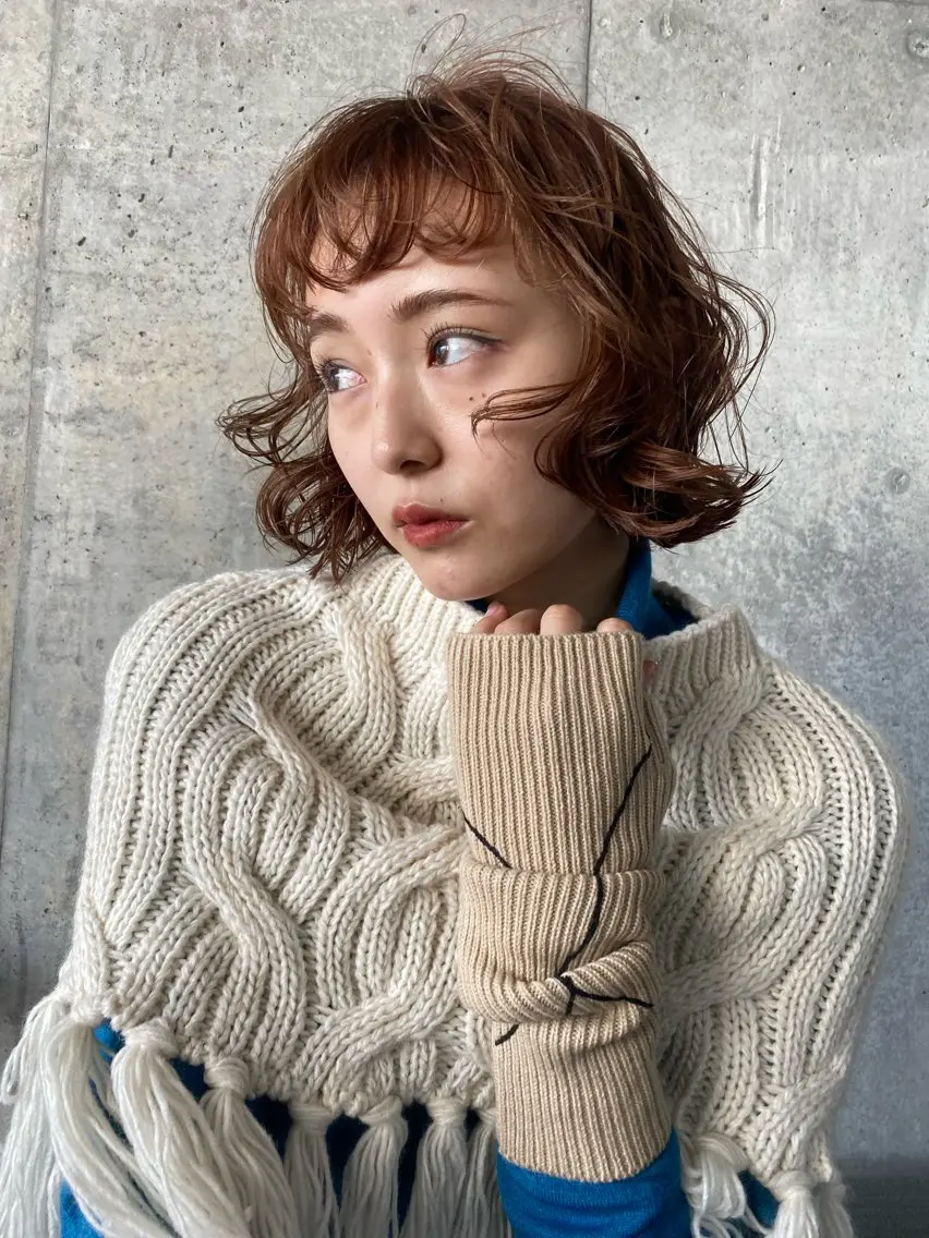 パーマ ボブパーマ／アレンジ Onのヘアスタイル