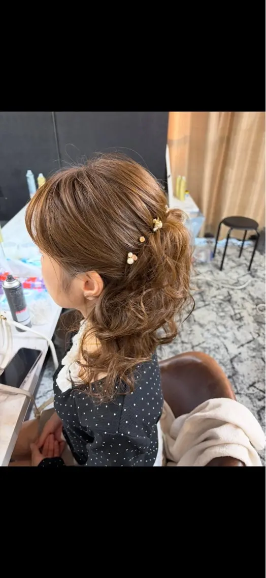 セミロング とっぴ クオーレのヘアスタイル
