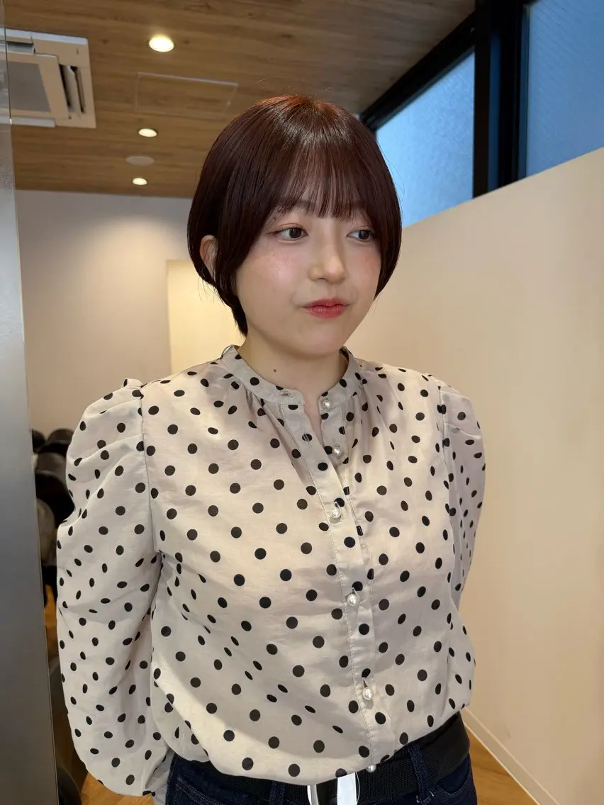 ショート カラー ショートヘア マイ /暖色カラーのヘアスタイル