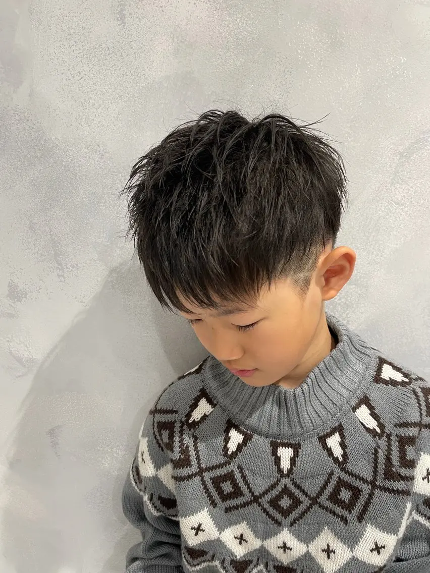 メンズ カット 飯田 祥哉のヘアスタイル