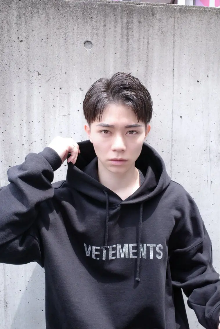 メンズ kanon本厚木 シースルーマッシュのヘアスタイル