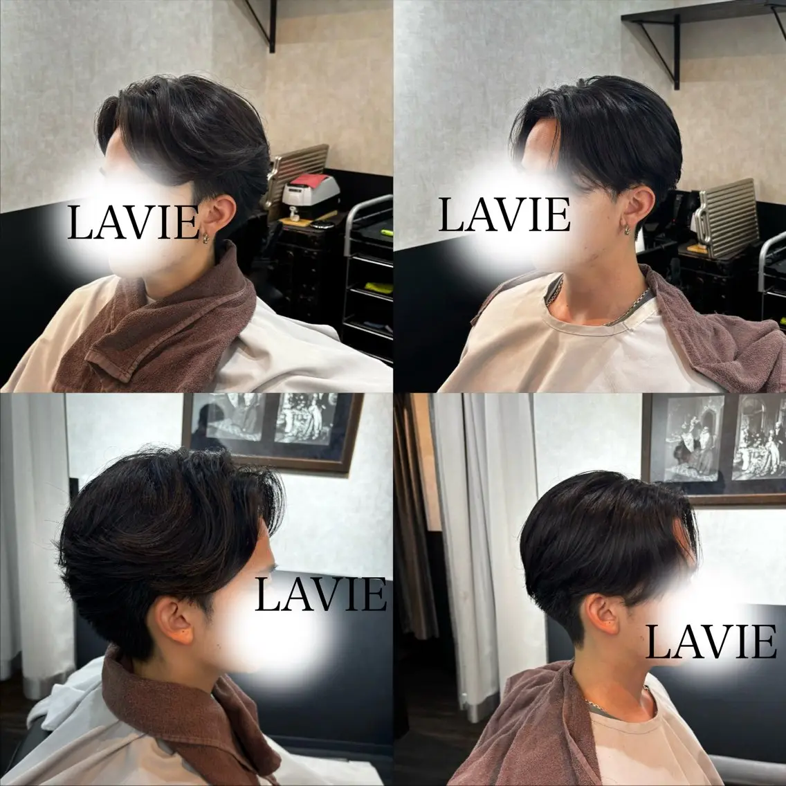 ミディアム メンズ 長岡 快樹のヘアスタイル