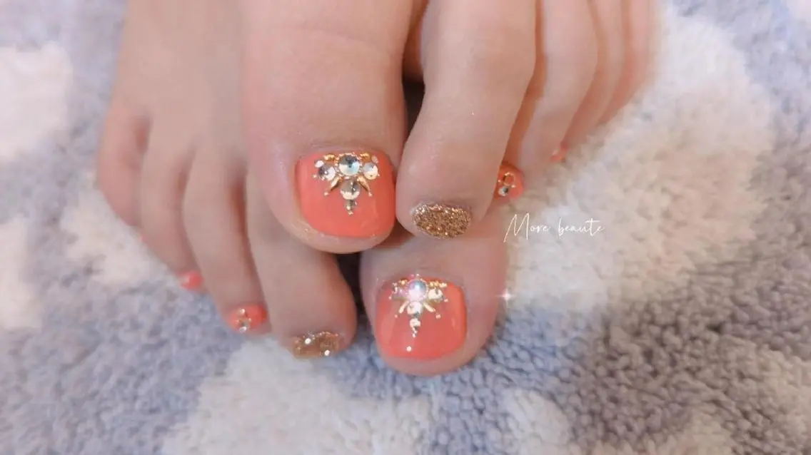 ネイル フットネイル I LOVE ME NAIL.｡.:*♡のネイルデザイン