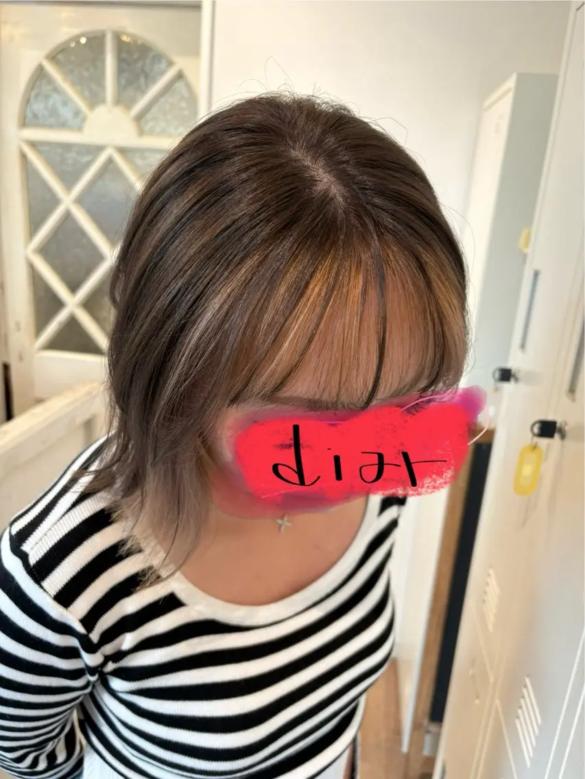 ショート カット ヘアカラー トリートメント diarスタイリスト 山田のヘアスタイル