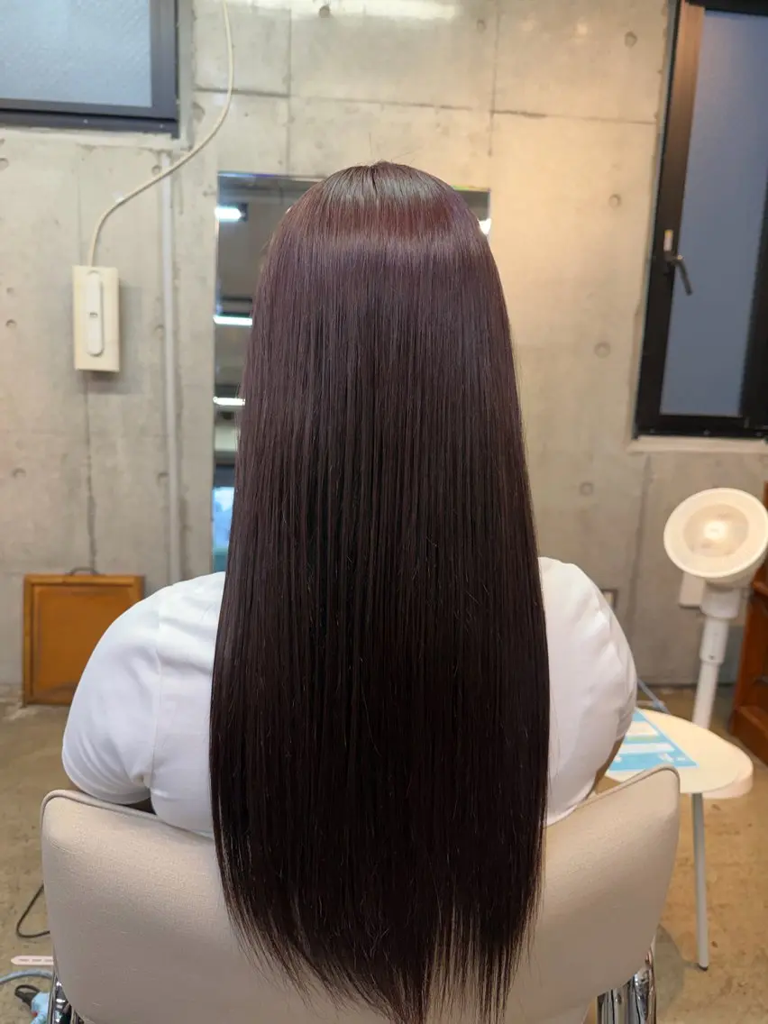 セミロング カラー ヘアカラー 暗髪カラー/ 悠矢のヘアスタイル