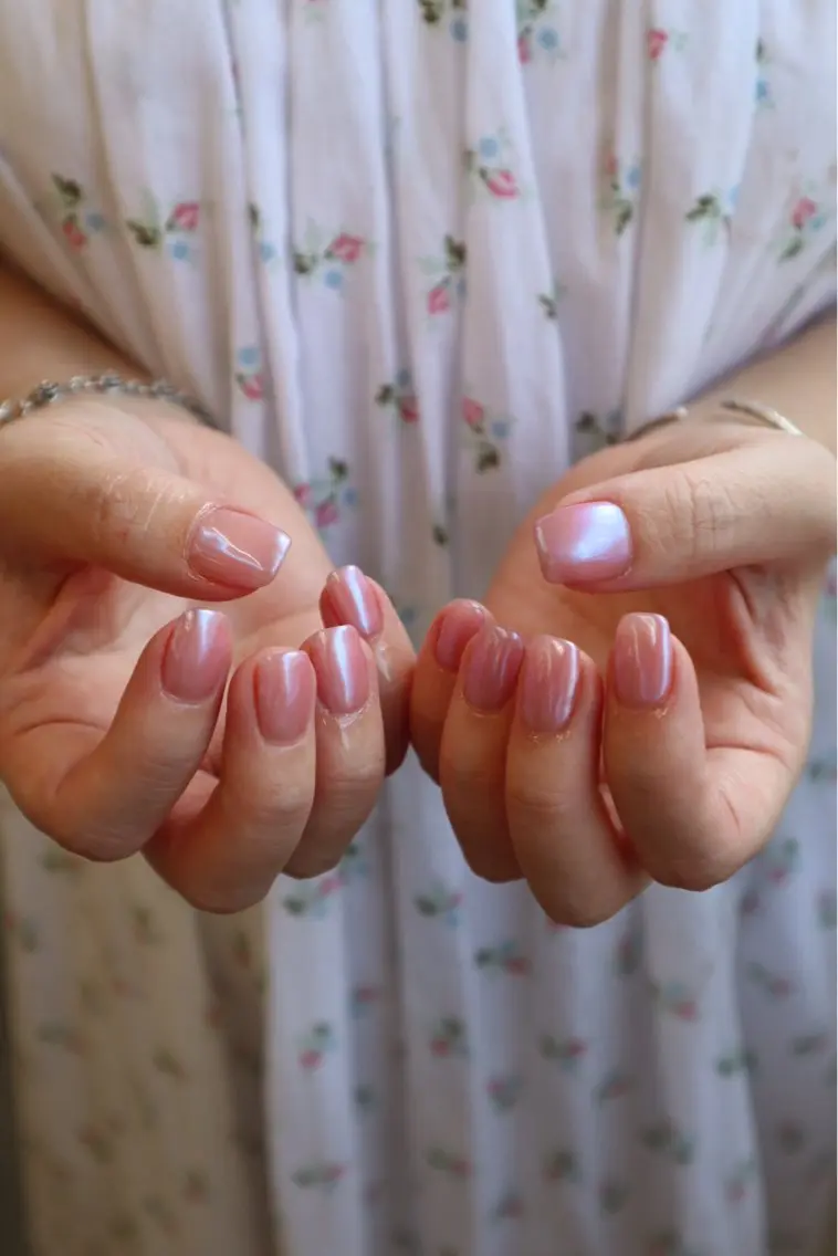ネイル オーロラネイル マグネットネイル ワンカラーネイル chika / nailのネイルデザイン
