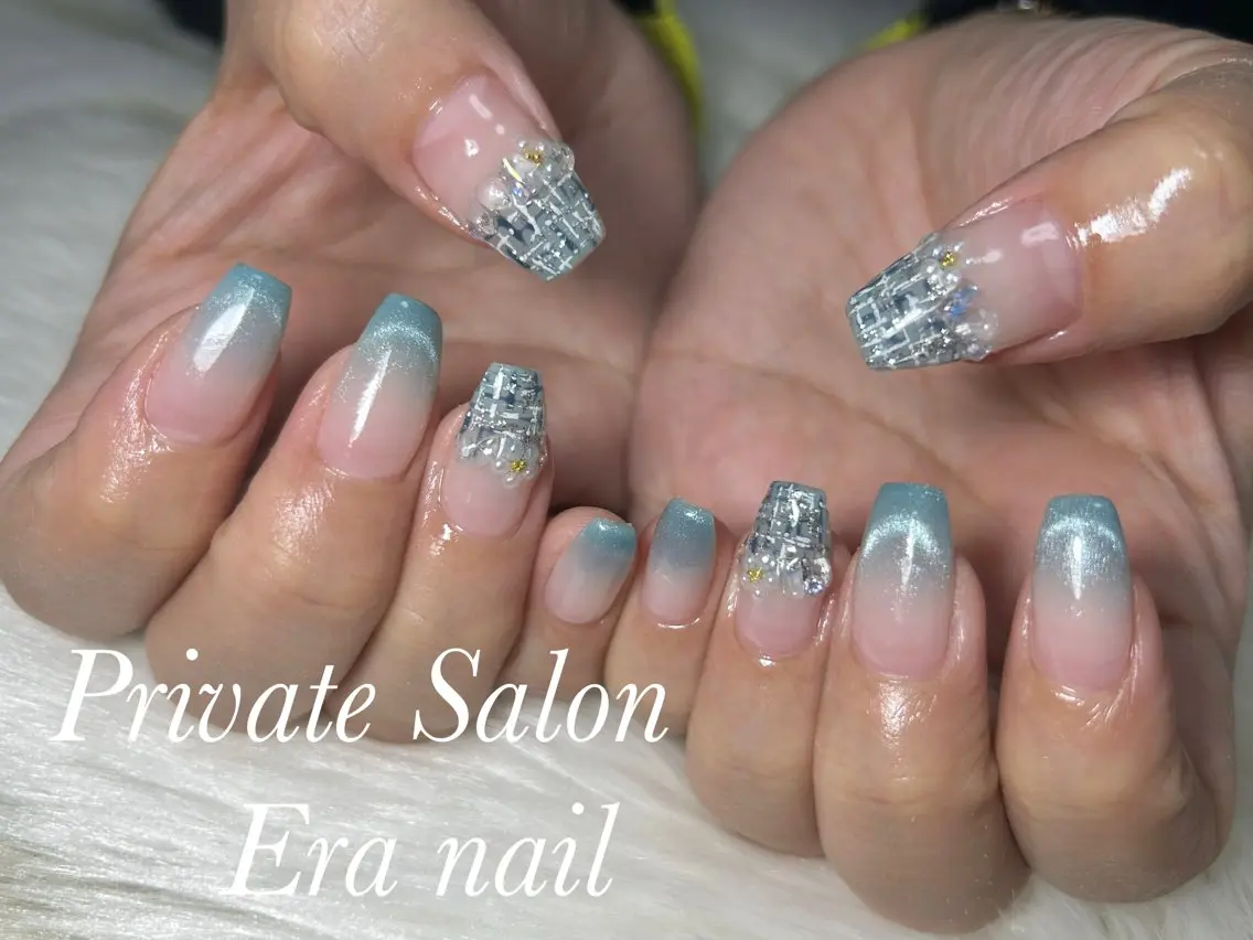 ネイル ツイードネイル ハンドネイル Era nailのネイルデザイン