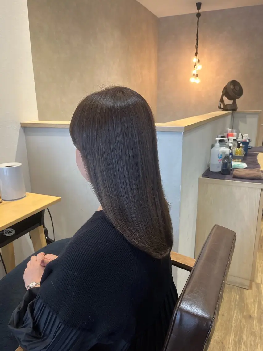 カラー ☁️艶カラー☁️田邉 栞璃のヘアスタイル