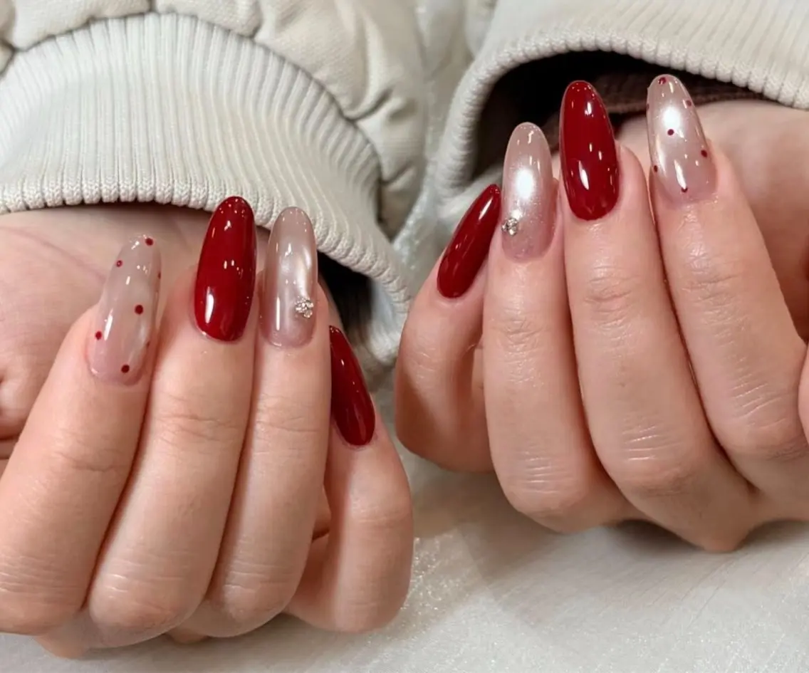 ネイル 🎀PG🩵 ネイルサロンのネイルデザイン