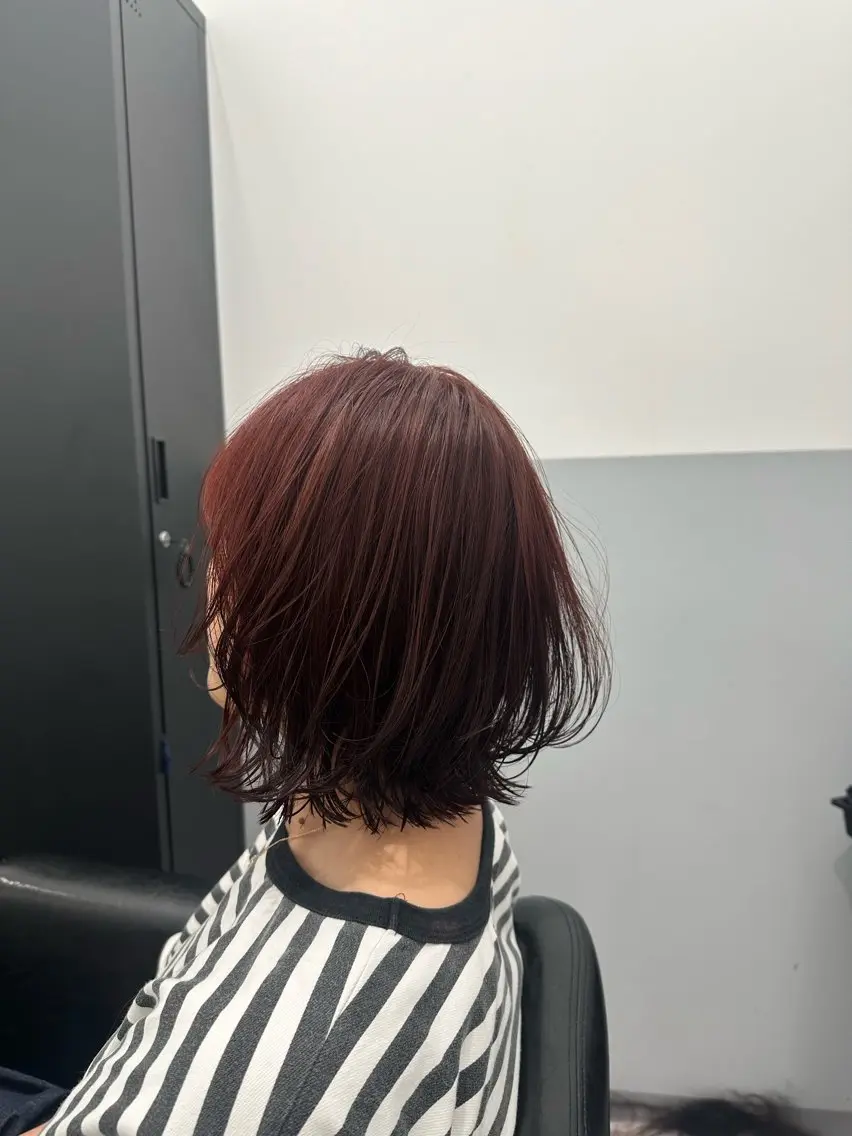 ショート カラー ナチュラル🎀透明感 カラー/香香のヘアスタイル