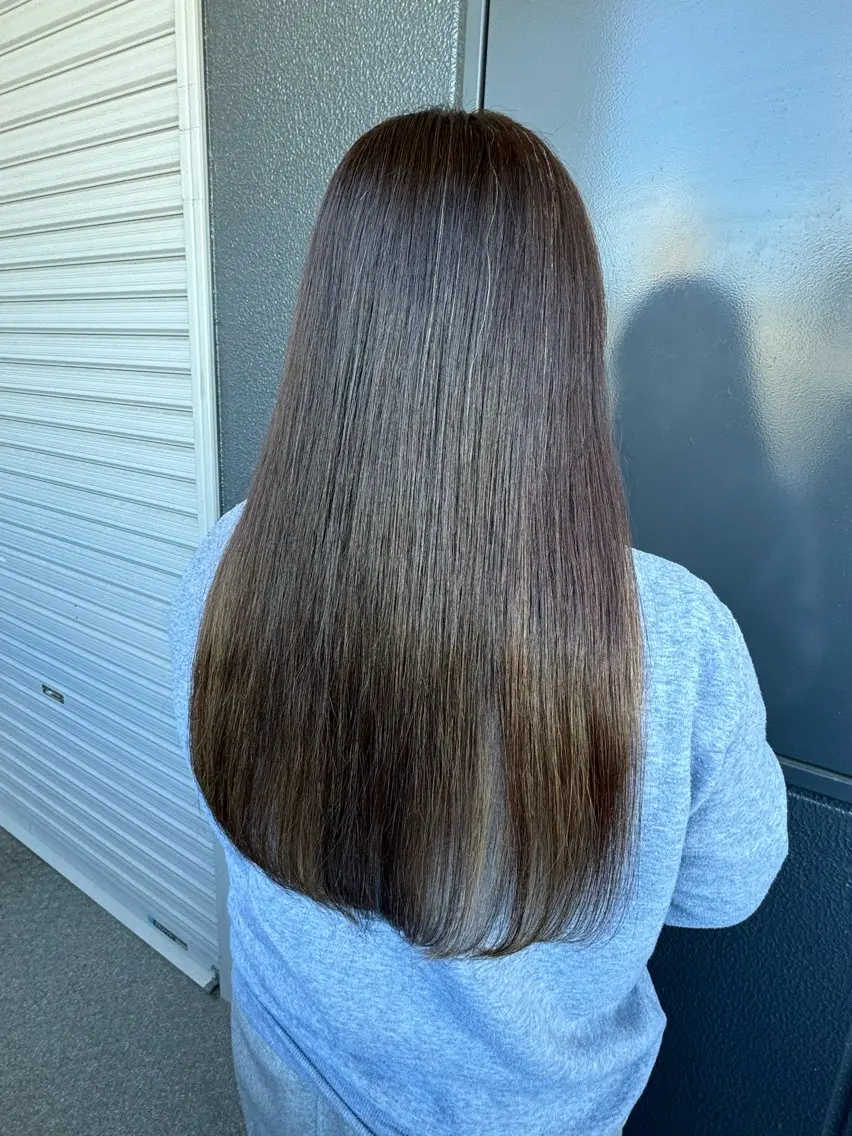 ロング カット 大谷 歩未のヘアスタイル