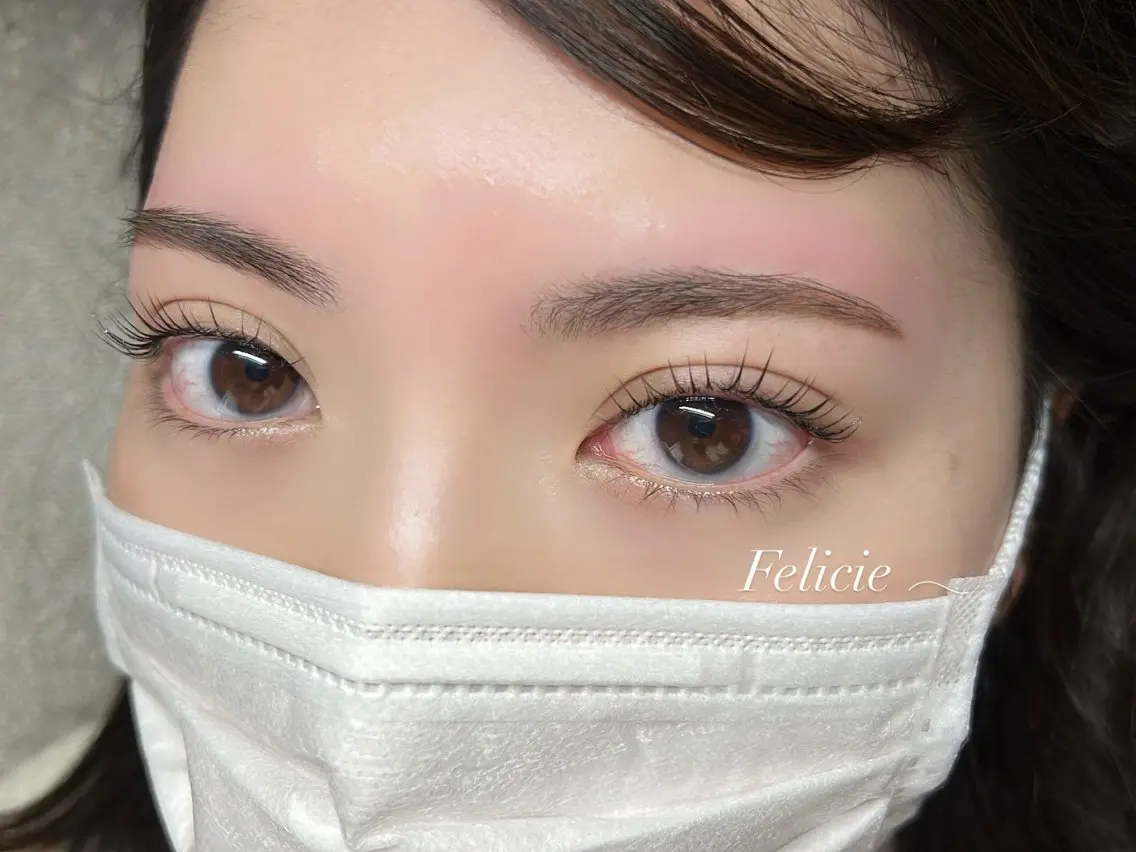 マツエク・マツパ パリジェンヌラッシュリフト ワックス脱毛 眉カット その他(アイブロウ) Felicie＊ Sayakaのマツエク・マツパデザイン