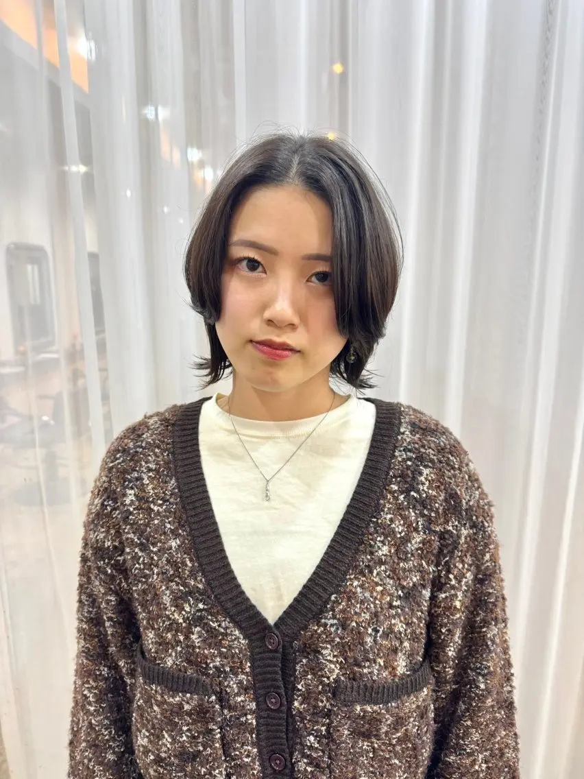 ショート レイヤーカット ウルフカット 志賀 あずみのヘアスタイル
