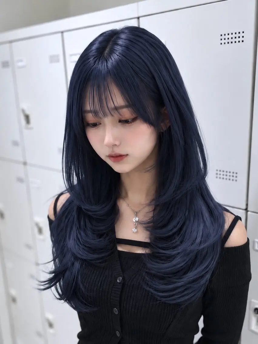 セミロング カラー ヘアカラー トリートメント ヘアセット 💛ハイトーン 色落ち可愛い💛のヘアスタイル
