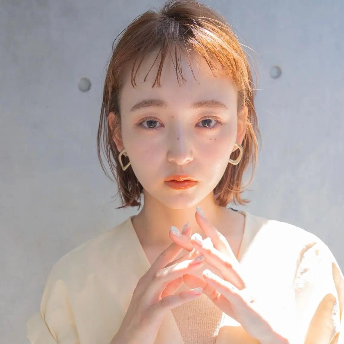 ミディアム カット ヘアカラー トリートメント 🔥似合わせのプロ 🔥REGOのヘアスタイル