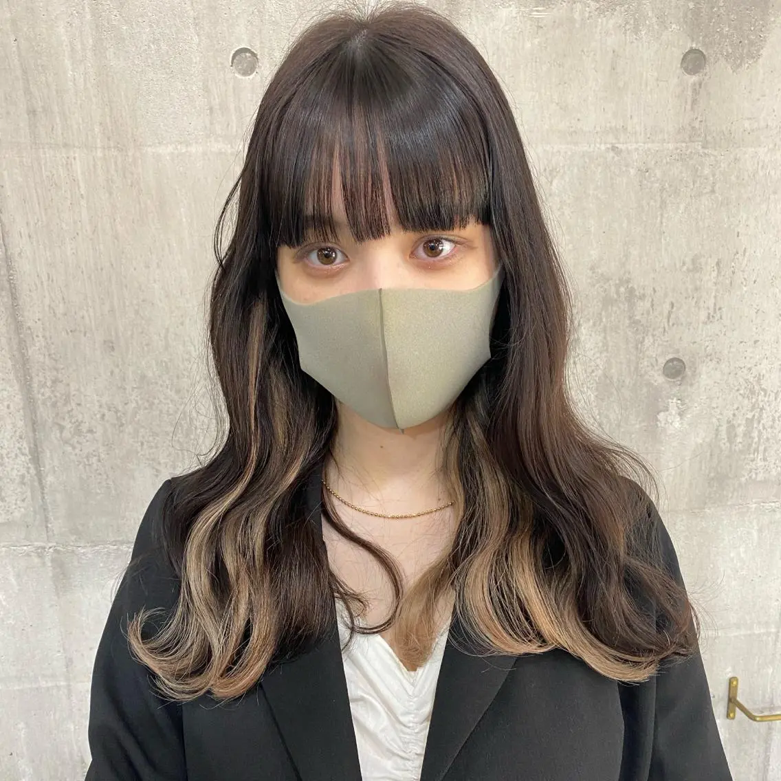 ミディアム シールエクステ エクステ SHURI❤️🔥 中/韓mix ♡のヘアスタイル