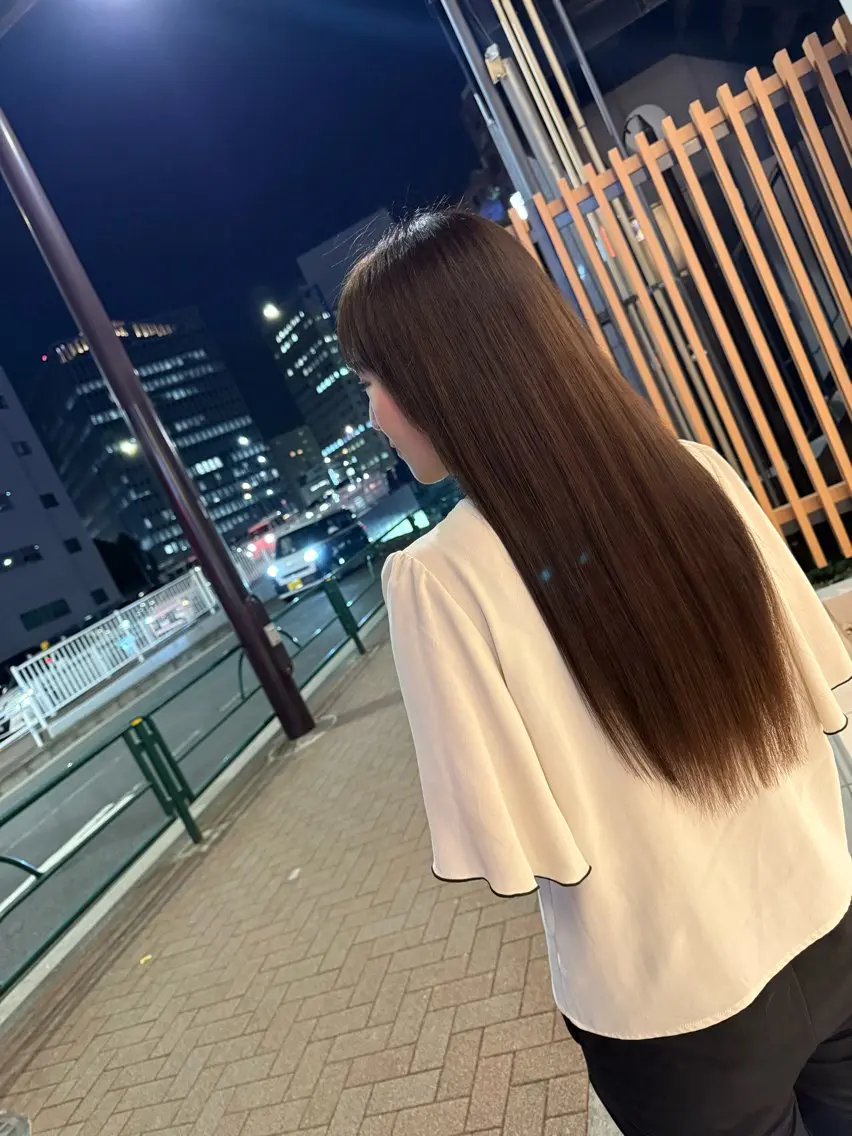 【6月まで限定】ナチュラル縮毛矯正ハーフ+オージュア5STEPトリートメントの写真